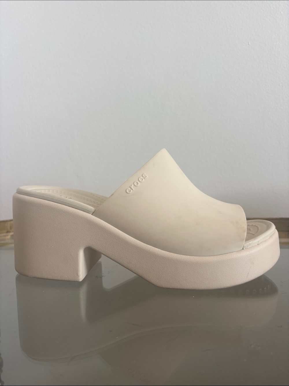 🤍 crocs brooklyn heel